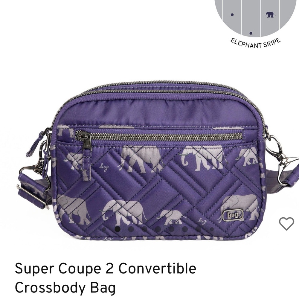 LUG SUPER COUPE 2, Elephant Purple, NWT